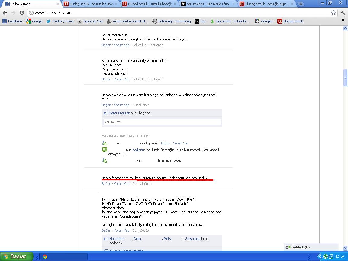 Güzel facebook durumları ekşi Güzel facebook durumları ekşi