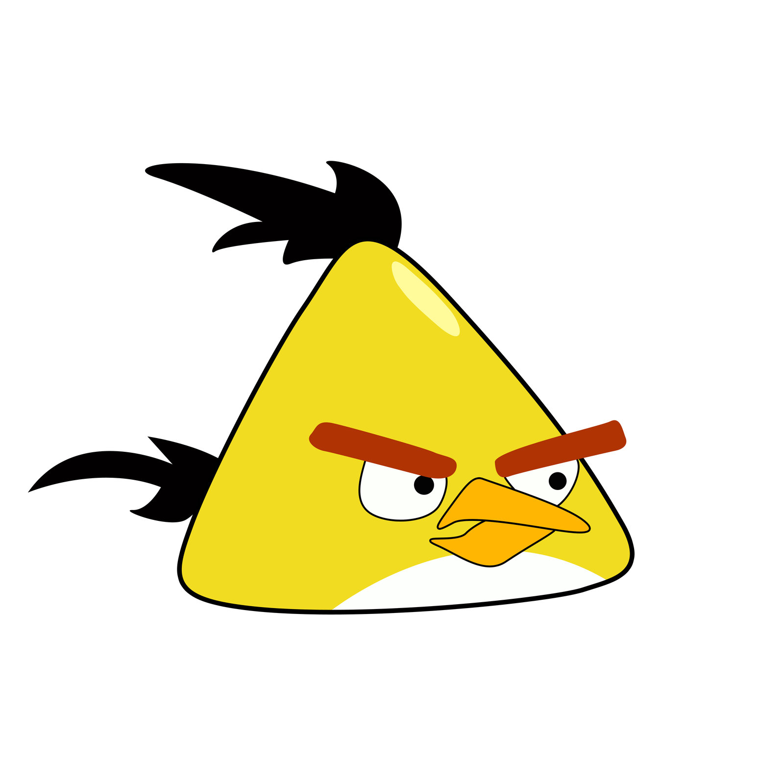 Pics Photos  Angry Birds Speedy 175017 Angry Birds Yellow Wallpaper 