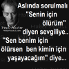 senin için ölürüm denen sevgilinin kanıtla demesi / #165883