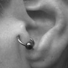 tragus piercing / #148764